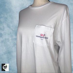 Vineyard Vines Texas Tee Long Sleeve Size Medium